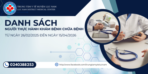 TRUNG TÂM Y TẾ HUYỆN LỤC NAM