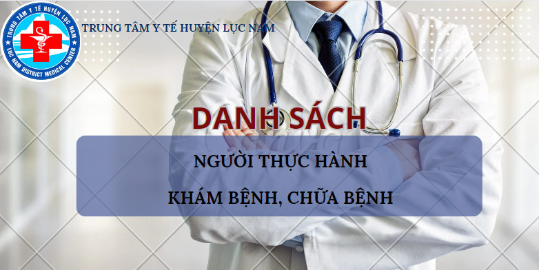 DS người thực hành khám bệnh, chữa bệnh